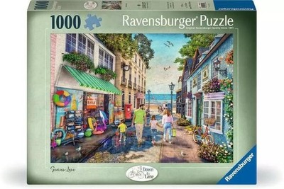 Down the lane No3 ~ Seaview Lane Jigsaw Puzzle 1000 pieces ~ Ravensburger
