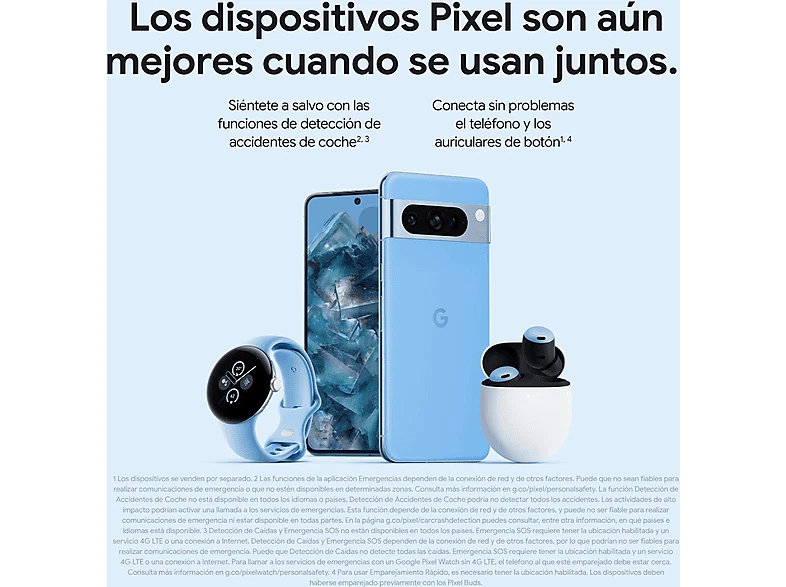 Móvil - Google Pixel 8 Pro, Obsidiana, 512 GB, 12 GB RAM, 6.7 " OLED LTPO  - Imagen 3 de 4
