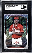 2023 Bowman Mega Box Alfredo Duno SGC 10