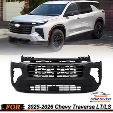 Front Bumper Cover W Grille For 2025-2026 Chevrolet Traverse Ltls Front Bumper Cover W Grille For 2025-2026 Chevrolet Traverse Ltls