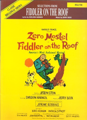#ad Fiddler on the Roof Selections : Flute Classic Broadway Shows $10.48