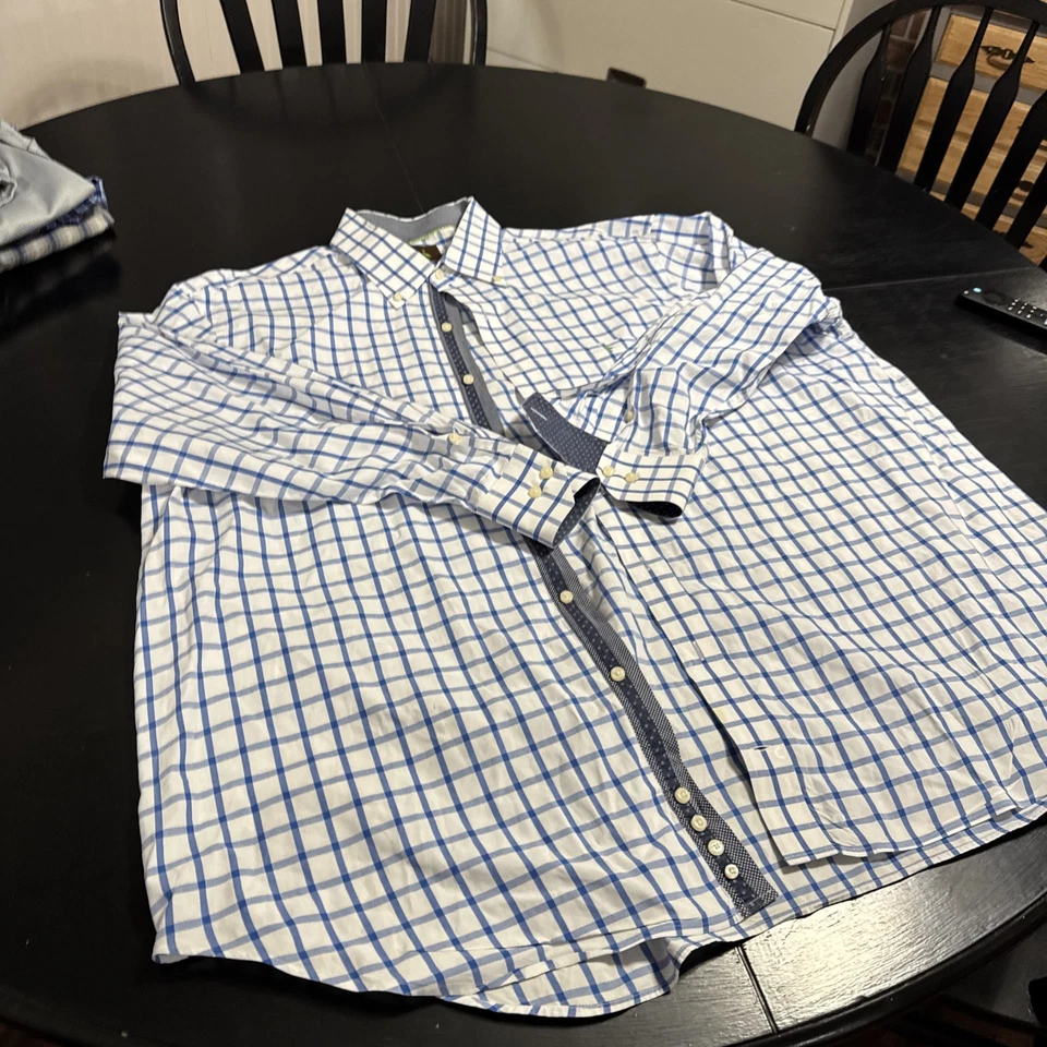 Camisas de vestir Taylor Byrd 3XL 4 camisas se venden como conjunto  Foto 3 de 4