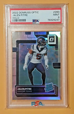 2022 PANINI DONRUSS OPTIC HOLO #260 JALEN PITRE PSA 9