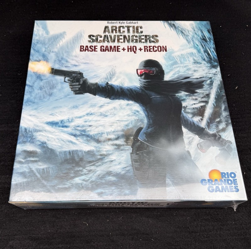 Arctic Scavengers + HQ + Recon Expansions NEW & SEALED | Strategy Deck-Building