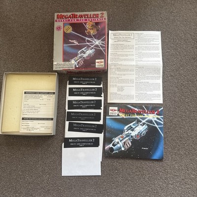 PC - MegaTraveller 2 Quest for the Ancients (Big Box) *Paragon Software*