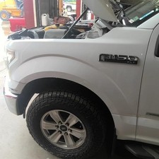 Used Front Left Fender Fits 2015 Ford F150 Pickup Wo Wheel Lip Moulding Front