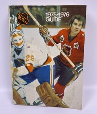 NHL 1975-1976 Hockey Guide Ron Andrews Media Guide Records Awards Directory