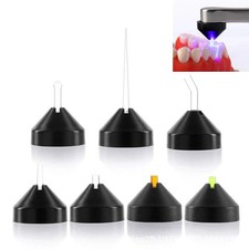 7pcs Dental LED Curing Light Kit Magnetic Attachment Point Lens Caries Detector
