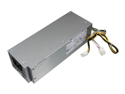 Alimentatore Dell 0R4T90 Originale – 200 Watt, 80 PLUS Bronzo, Ventola Inclusa, Per PC Desktop, Connessioni 6 E 4 Pin