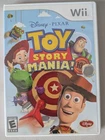Toy Story Mania! (2009) Nintendo Wii Video Game CIB w/ 3D Glasses Working