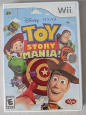 Toy Story Mania! (2009) Nintendo Wii Video Game CIB w/ 3D Glasses Working 