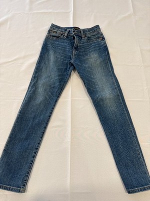 Polo Ralph Lauren The Sullivan Slim Jeans Boys Youth Sz 10 Adjustable Waist Blue
