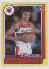 2021-22 Panini NBA Hoops Rookies Yellow Isaiah Todd #241 e6j
