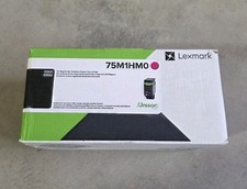 Genuine Lexmark Laser Toner Cartridge Box Return Program Magenta 75M1HM0