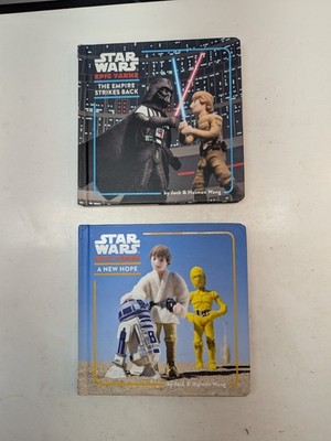 LOT OF 2 Star Wars Epic Yarns The Empire Strikes Back And A New Hope Books HC