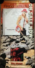 RARE GIANT SIZE 2000 Kid Rock *Double-sided* VINYL Poster HISTORY OF ROCK PROMO