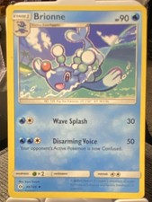 Pokemon TCG Brionne 40/149 Sun & Moon Uncommon 90 HP Stage 1 English