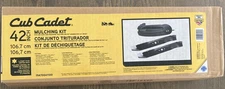New OEM Cub Cadet Mulch Kit for 42" Stamped Deck 19A70041100