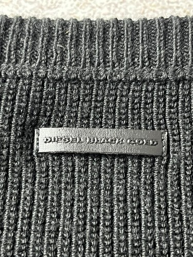 RRP 400$ Diesel Black Gold Distressed Sweater Men’s 00SFAE BGKJJ 900 Size L - 第 11/11 張圖片