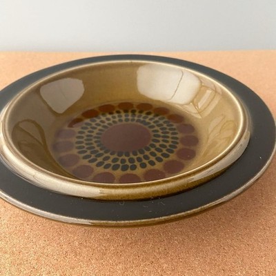 ARABIA Kosmos Soup Deep Plate Bowl 20cm Pair Set Ulla Procope | eBay