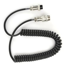 1.5m/4.9ft Hand Microphone Cable Extension 8 Pins Audio System Microphone Si