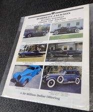 Barrett-Jackson Classic Car Auction Vintage January 26 - 29 ~ Horseworld MAG BAG