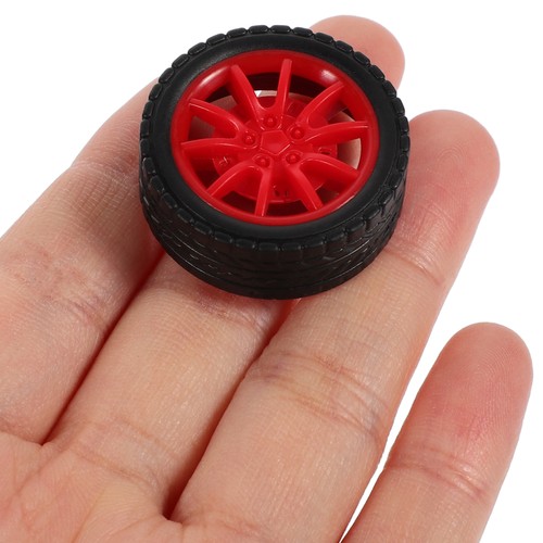 20 Pcs Wheel Toy Accessories Child Baby Diy Car Wheels Accessory - Picture 2 of 12