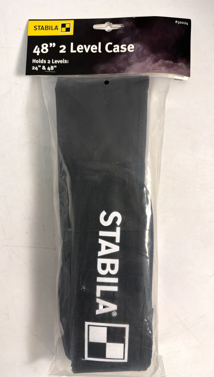 [NUEVO] (#30024) Estuche Stabila 24/48 NEGRO 80AS-2 Nivel Negro