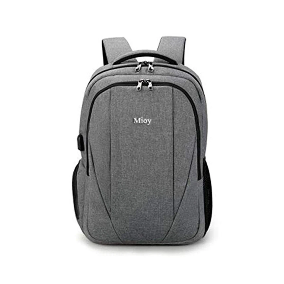 Mioy Herren Anti Diebstahl Rucksack 15.6 Zol Laptop USB-Ladeschnittstelle DEFEKT - Bild 1 von 2