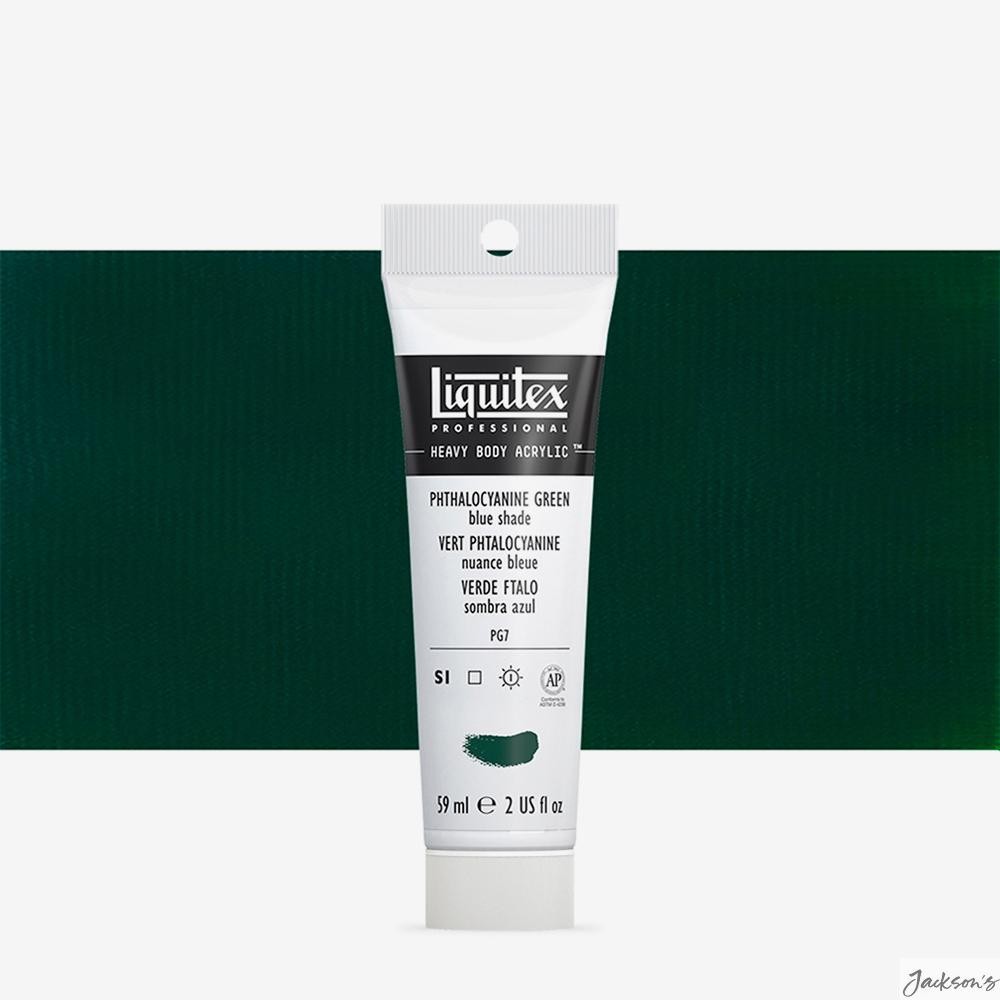 Liquitex Professional Heavy Body Acrylic Paint 59ml Phthalo Green Blue Shade