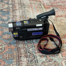 JVC GR-AXM230U Camcorder VHS Recorder with Battery- UNTESTED No Charger