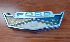 1962 63 Ford Fairlane Fuel Door Emblem C20b 62405a72 B