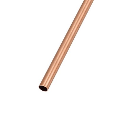 Copper Tube (6mm OD x 0.2mm Wall T x 300mm L), Straight Tubing