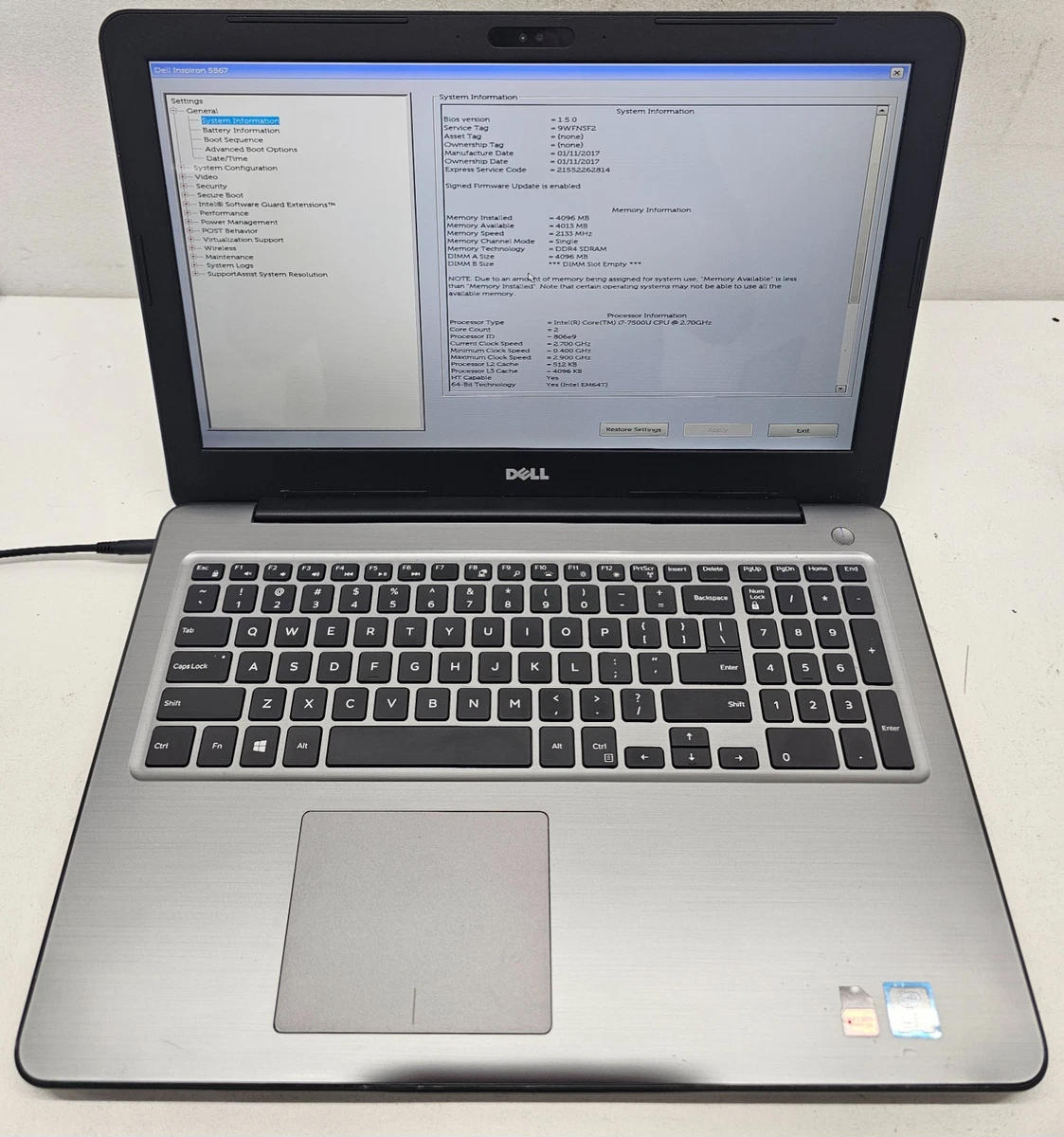 Dell Inspiron 15 5567 PC Laptops & Netbooks for sale | eBay