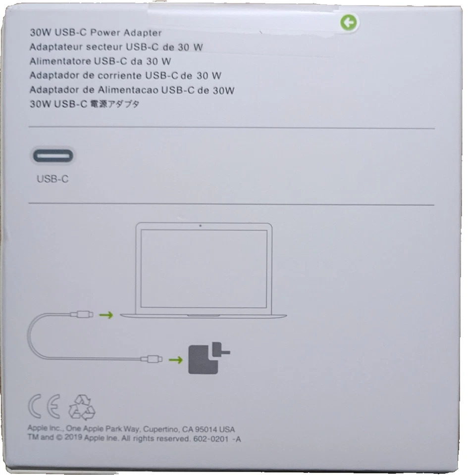 Apple 30W USB-C Power Adapter - Image 2 of 2