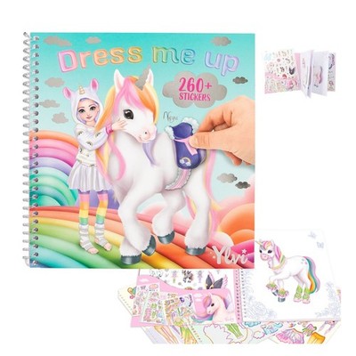 DEPESCHE - YLVI DRESS  ME UP STICKERBUCH EINHORN NEU