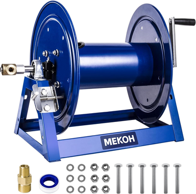 #ad Heavy Duty Pressure Washer Hose Reel 3 8quot;x350ft 5000PSI Manual A Frame $466.99