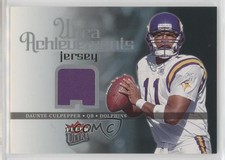 2006 Fleer Ultra Achievements Jerseys Daunte Culpepper #UA-DC 11pj