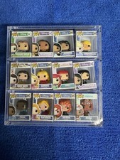 Funko Bitty POP Disney Princess Complete 12 Piece Set w/ Acrylic Display Case