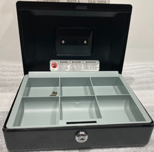 SentrySafe Sentry Safe CB-10 Steel Cash Box Key Lock 2 keys