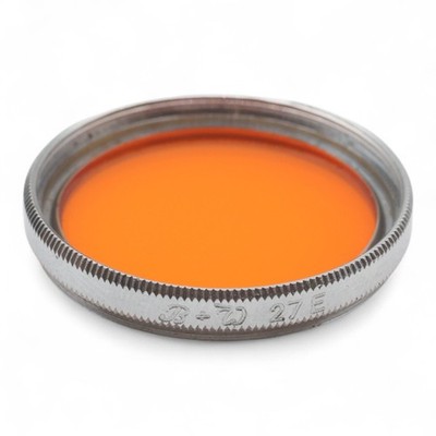 B+W 27E Farbfilter Orange 27mm Effektfilter Filter 27 mm