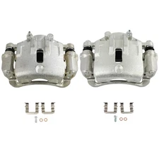 Front Left Right Brake Calipers 2Pcs For 2007-2012 Kia Rondo 19B3554, 19B3555