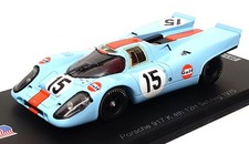 Spark Porsche 917k Team John Wyer Automotive Engineering Ltd. Gulf N 15 12h Sebring 1970 Jo Siffert Pedro Rodriguez Leo Kinnunen 1:43 US346