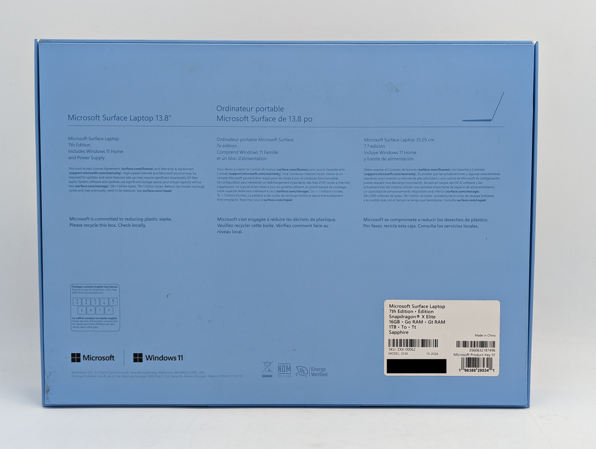 Microsoft Surface Laptop 7 13.8 Microsoft Surface Laptop 7 13.8