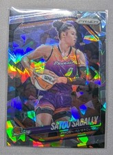 2025 Panini Prizm WNBA Satou Sabally Mercury Cracked Ice Prizm #4