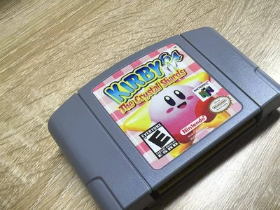 KIRBY 64 The Crystal Shards Games for Nintendo 64 US Version Free USA Shipping
