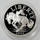 2022 P SILVER AMERICAN LIBERTY SERIES 1oz BRONCO HIGH RELIEF USA MINT IN CAPSULE