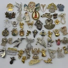 Huge Lot 50 Vintage ANGEL BROOCH Pins Brooches Rhinestone Costume Jewelry