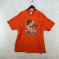 Vintage Basic Editions Shirt Womens XL Orange...