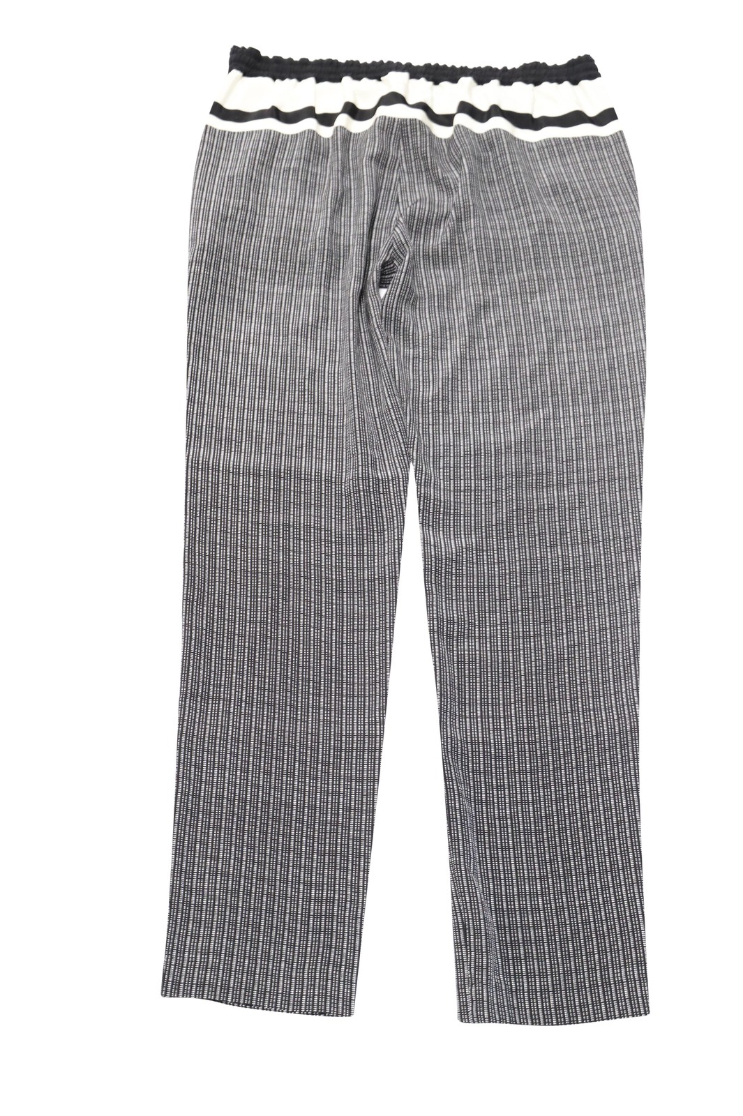 Vince Checked Drawstring Pants In Silk Women Blac… - image 2